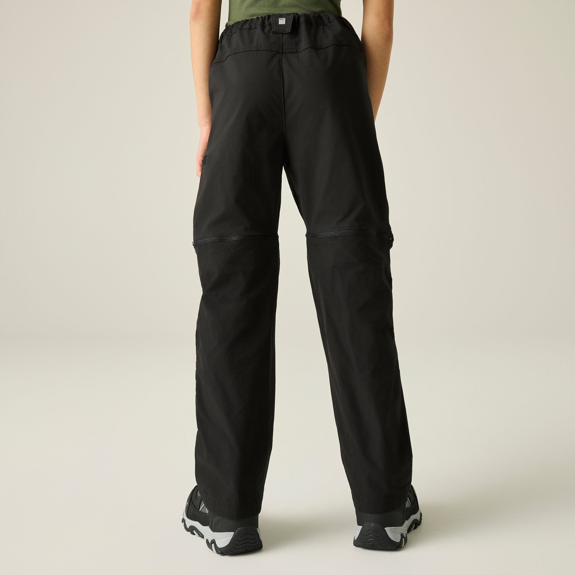 Regatta Regatta Spodnie dziecięce z odpinanymi nogawkami Jnr Highton Z/O Czarny