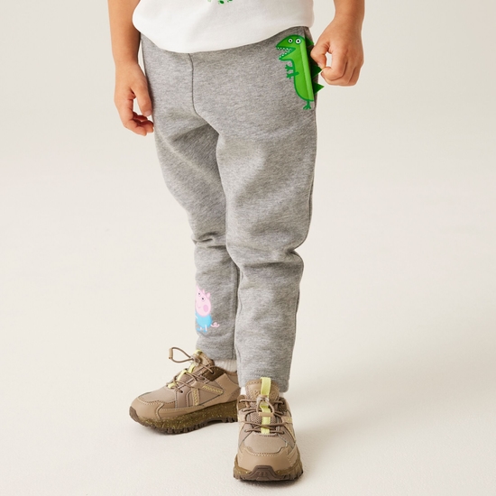 Peppa Pig Printed Joggers Grey Marl