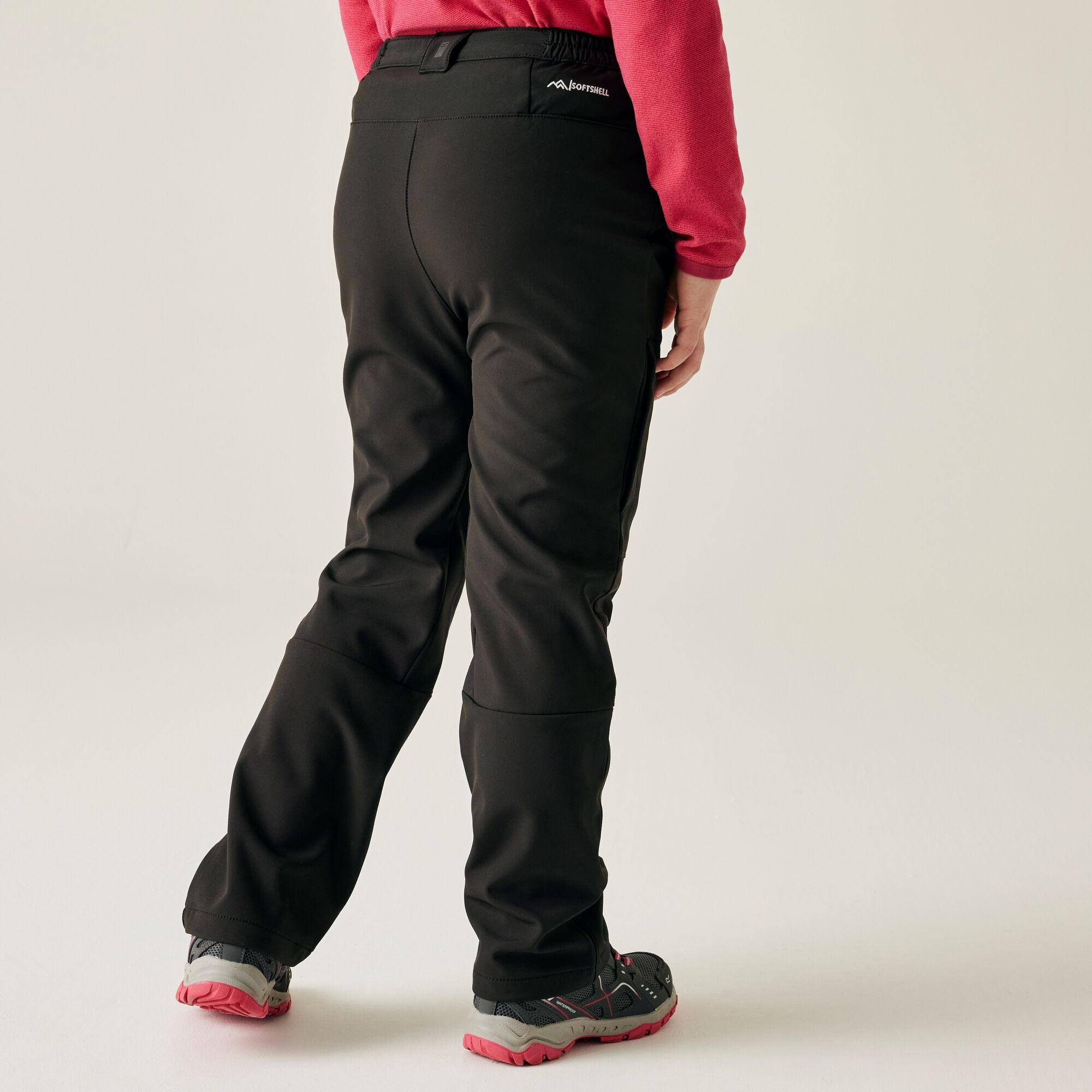 Regatta Spodnie dziecięce trekkingowe ocieplane Highton Czarny