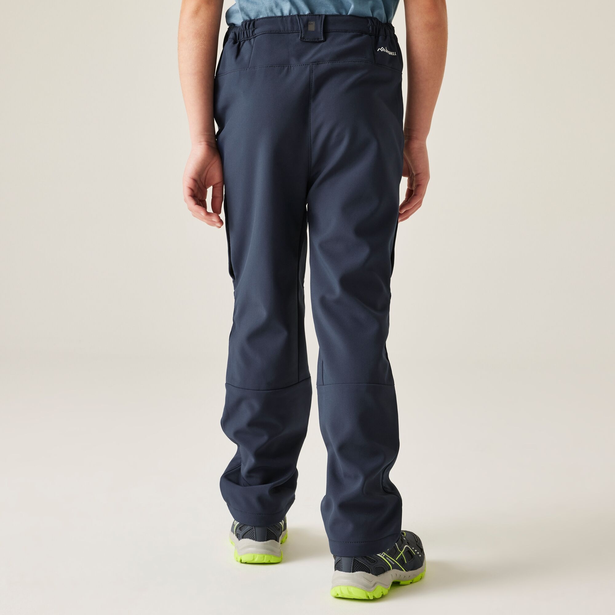 Regatta Spodnie dziecięce Softshell Granatowy