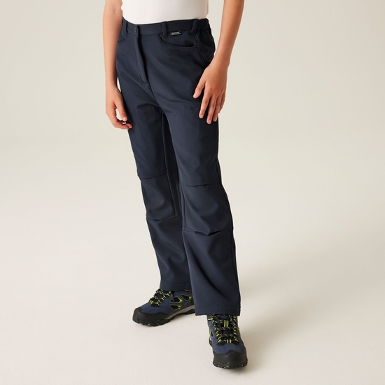 Kids' Softshell Trousers Navy