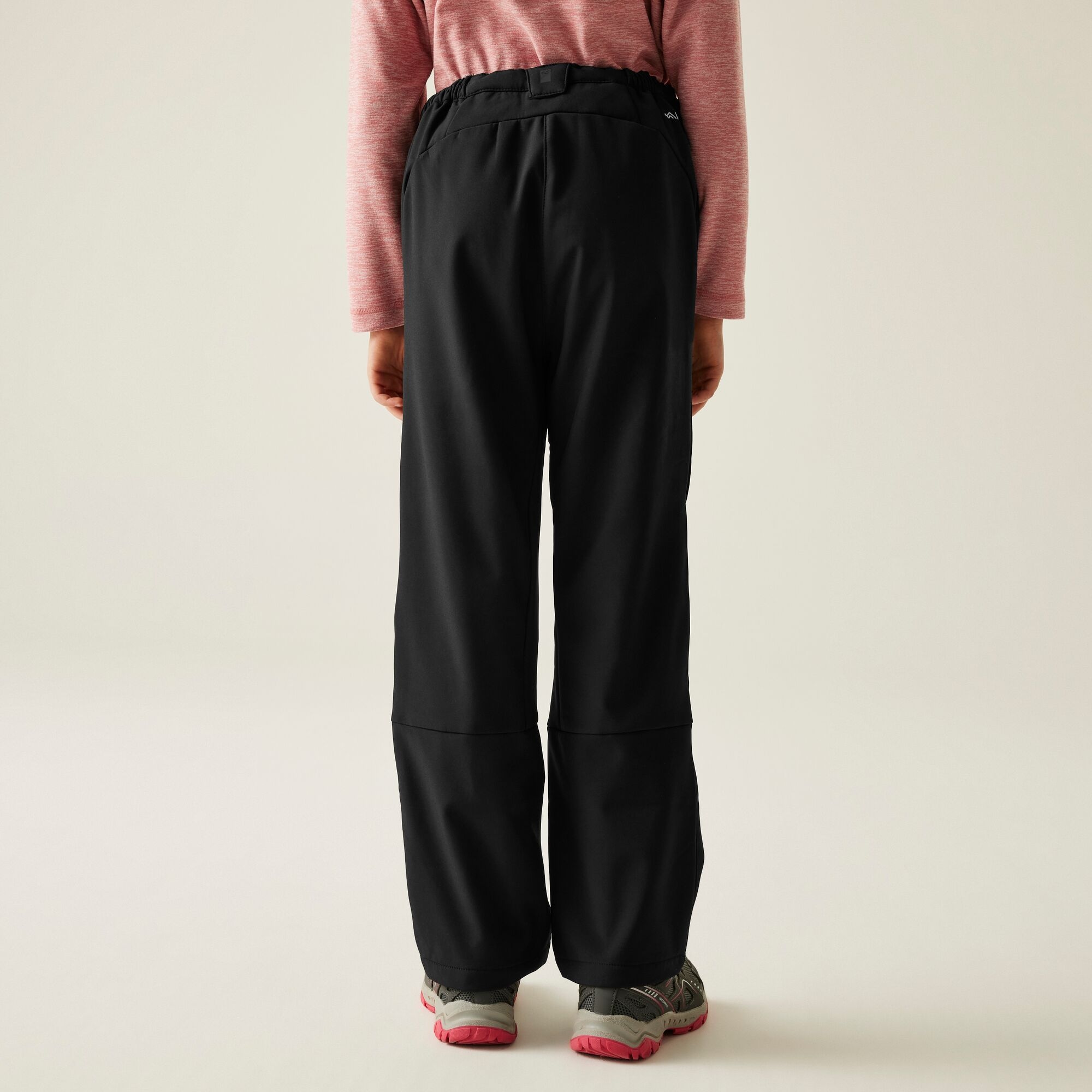 Regatta Spodnie dziecięce Softshell Czarny