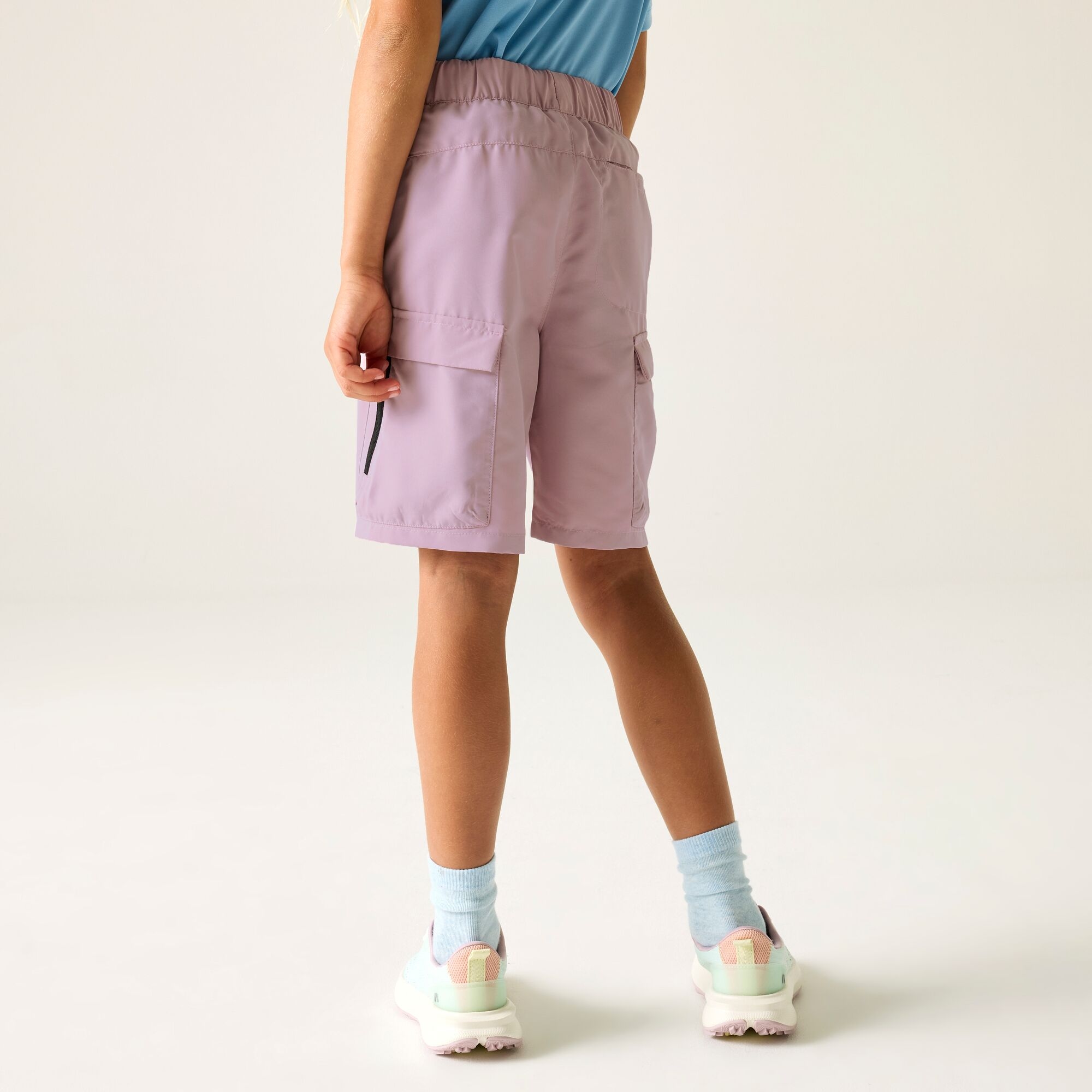 Regatta   Spodenki dziecięce Sorcer III Fioletowy