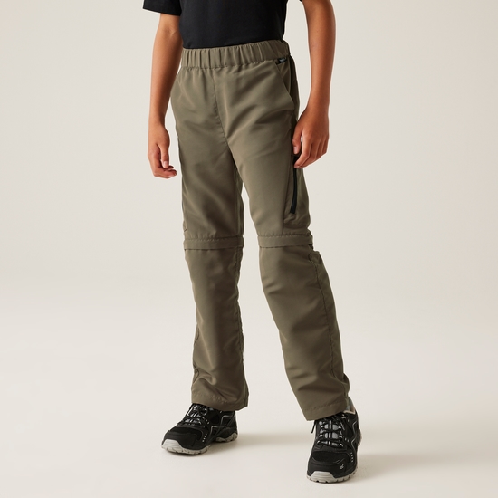 Kids' Sorcer III Zip Off Trousers Treetop