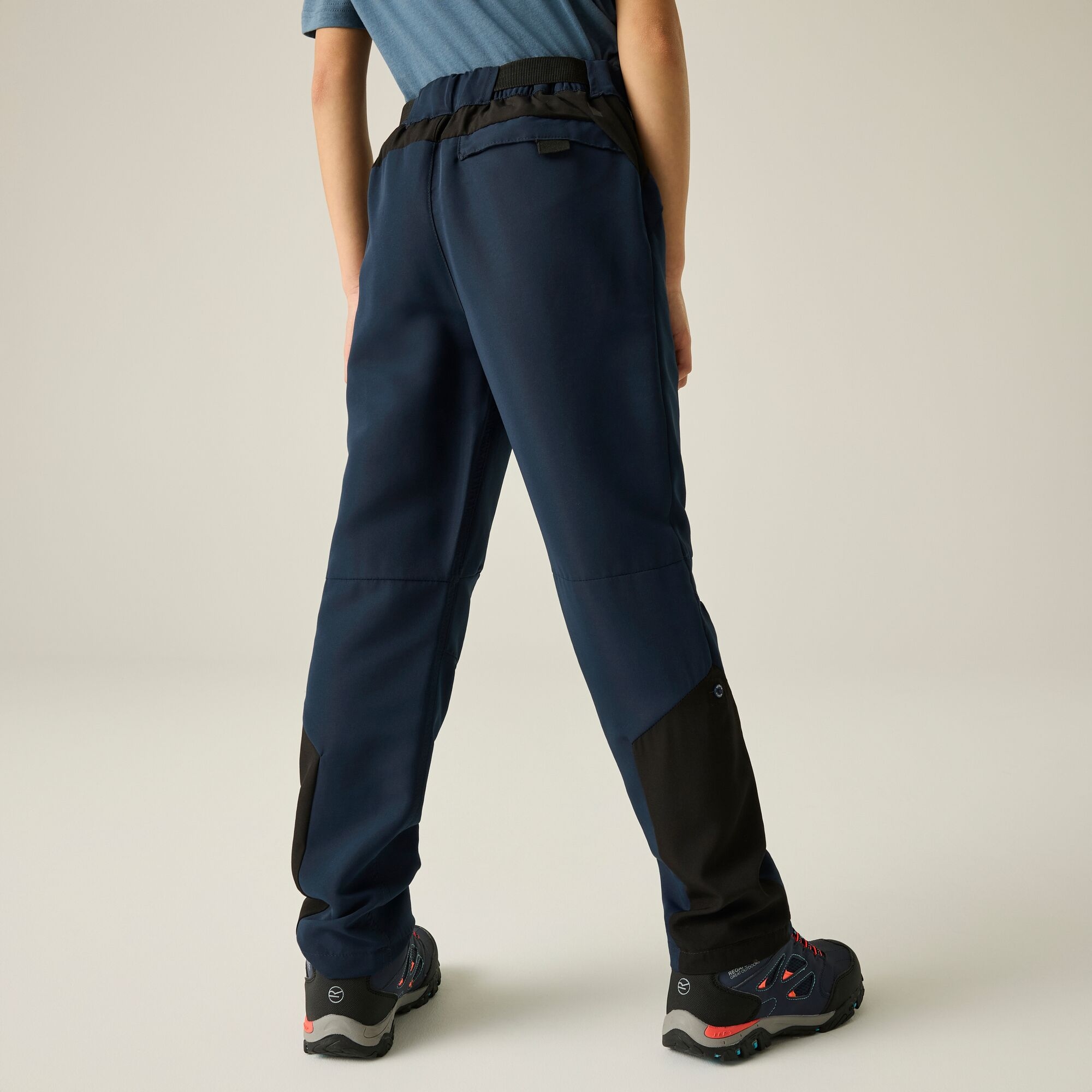 Regatta   Spodnie dziecięce trekkingowe Sorcer VII Niebieski