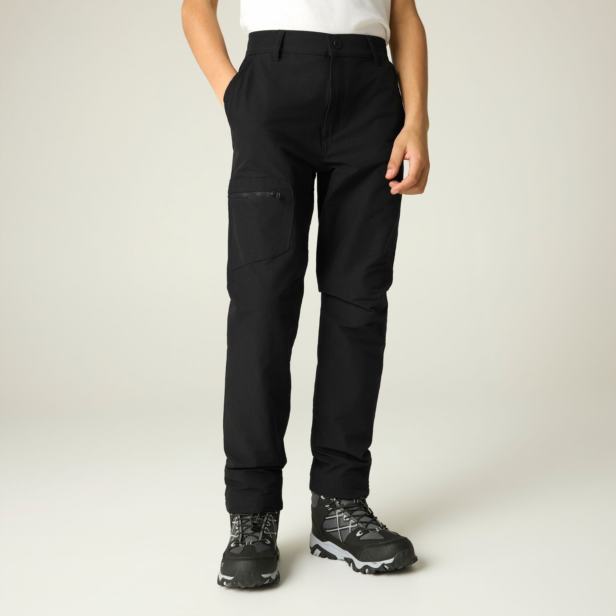 Regatta Kids Highton Winter Trousers - Black Size 7-8 Years