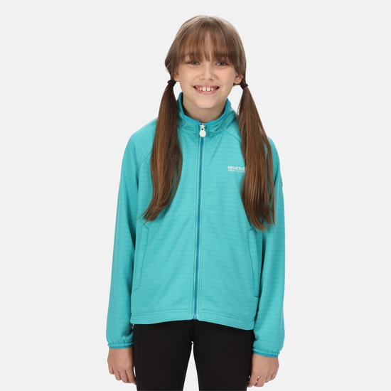 Kids' Highton Lite II Softshell Jacket Turquoise