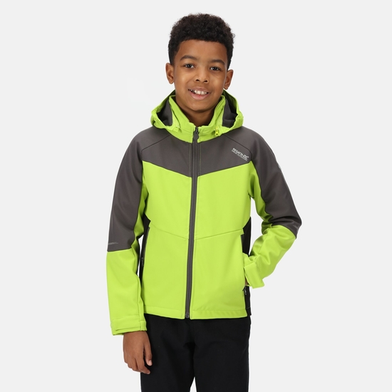 Eastcott II Softshell-Jacke für Kinder Grün