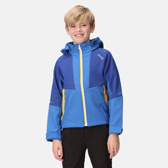 Kids' Haydenbury Softshell Jacket Strong Blue New Royal