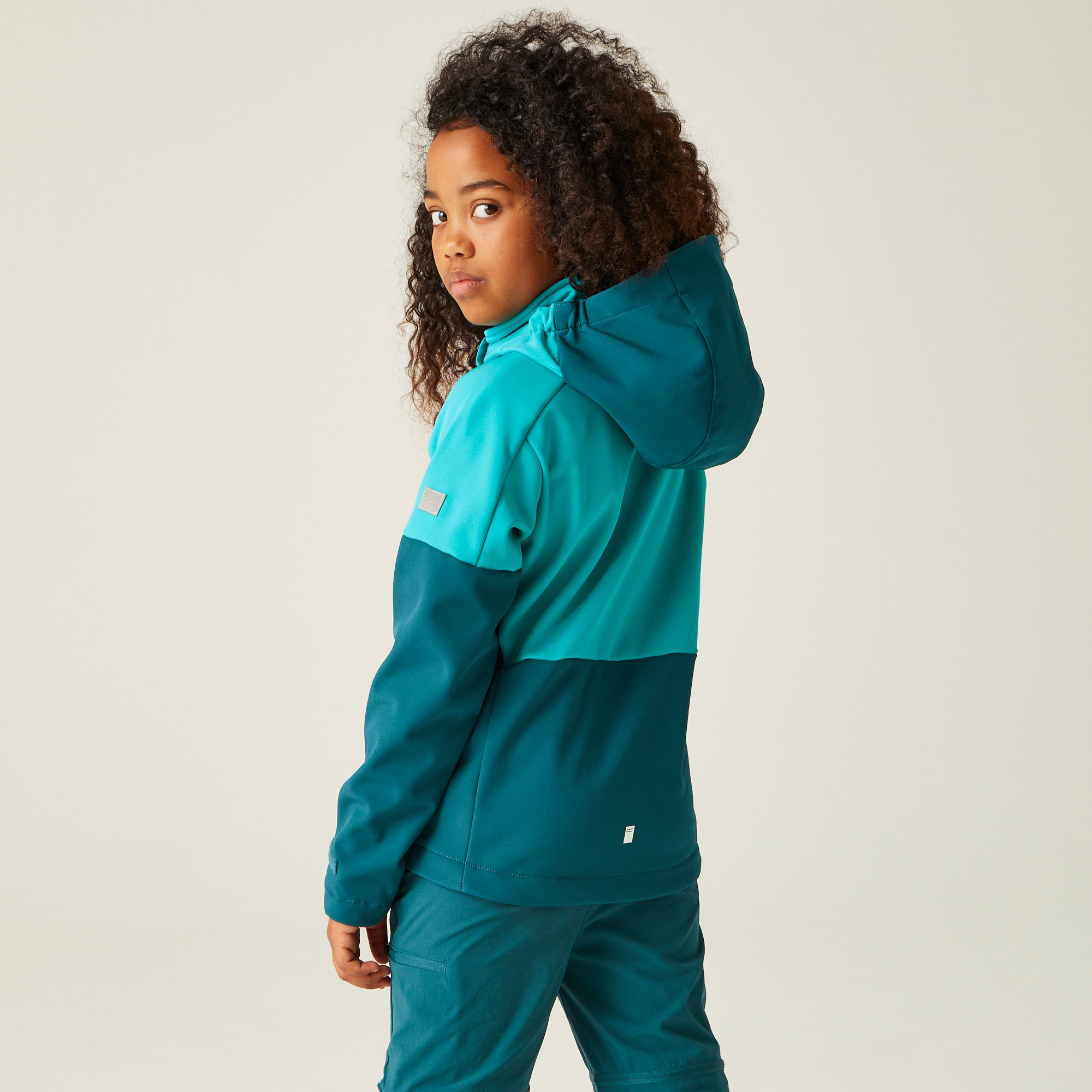 Regatta Dziecięcy softshell Acidity VII Niebieski