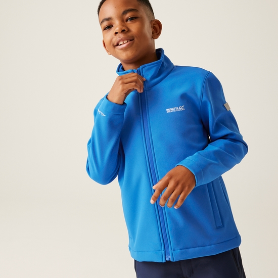 Kids' Cera Softshell Jacket Oxford Blue