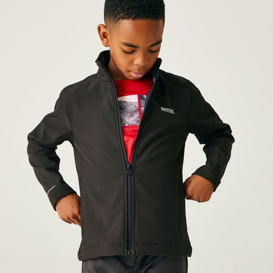 Cera Enfant Veste softshell Noir