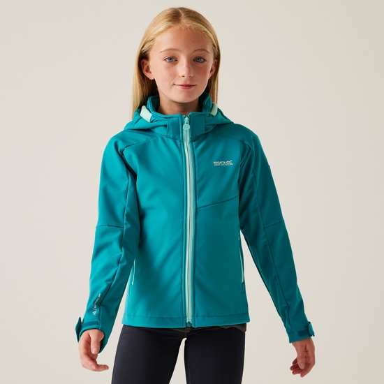 Acidity VIII Softshelljacke für Kinder Grün