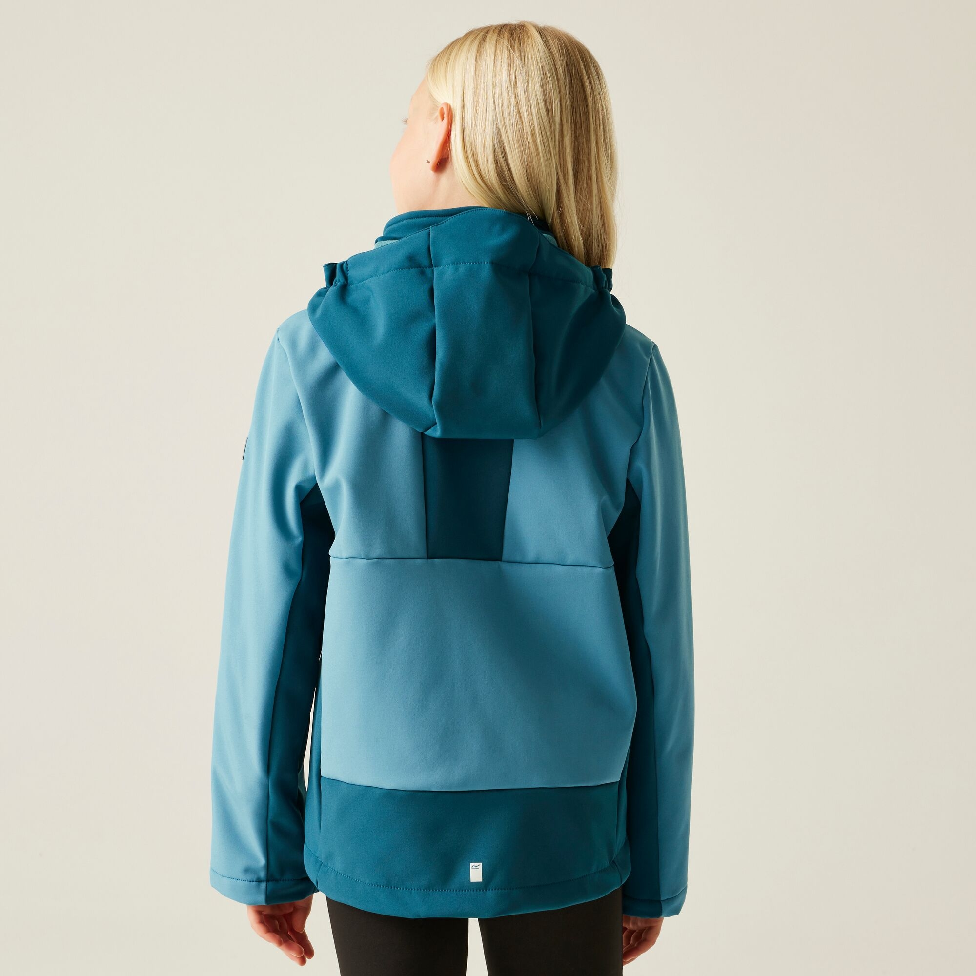 Regatta Kurtka dziecięca softshell wodoodporny Haydenbury Niebieski