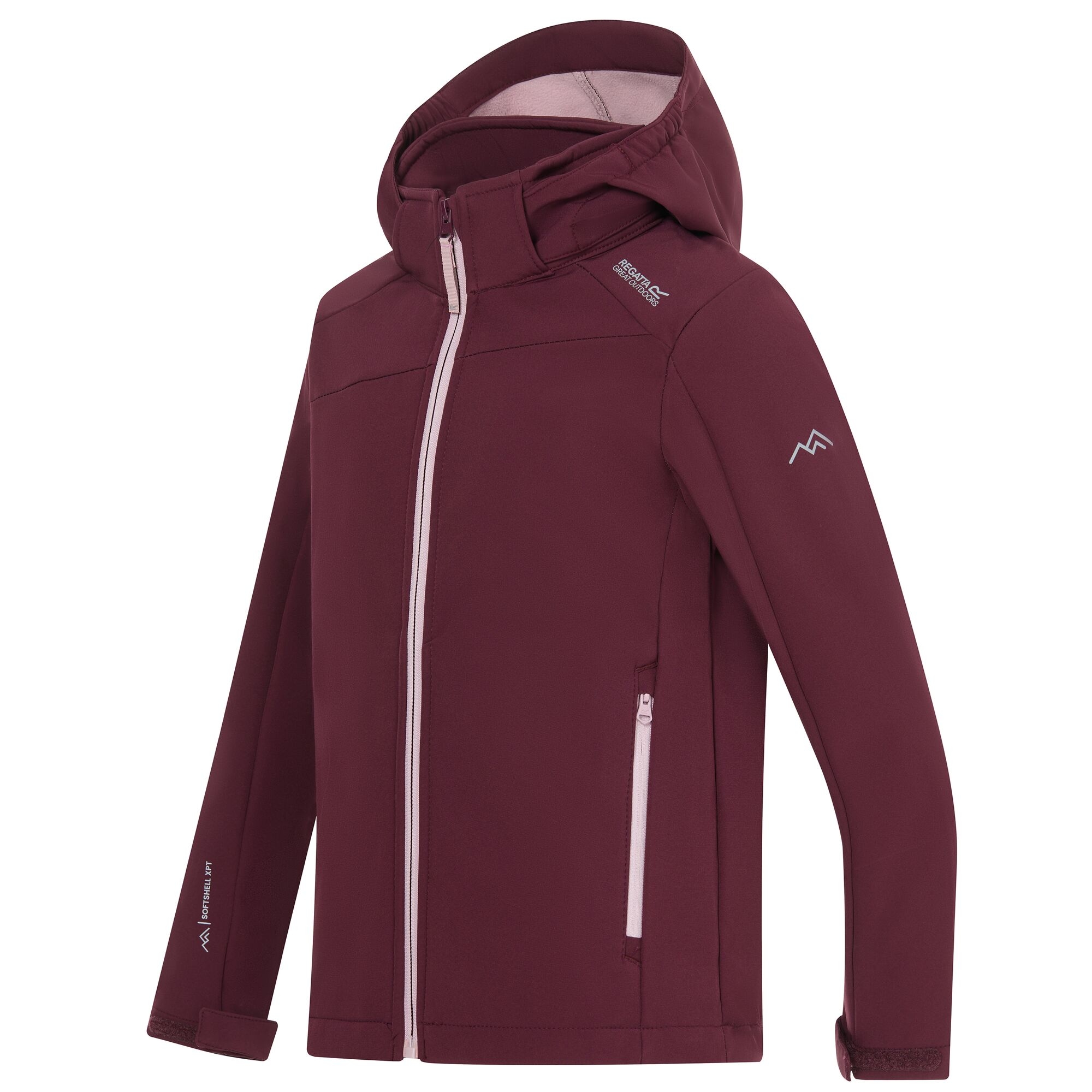 Regatta   Kurtka softshell dziecięca Haydenbury z membraną Różowy