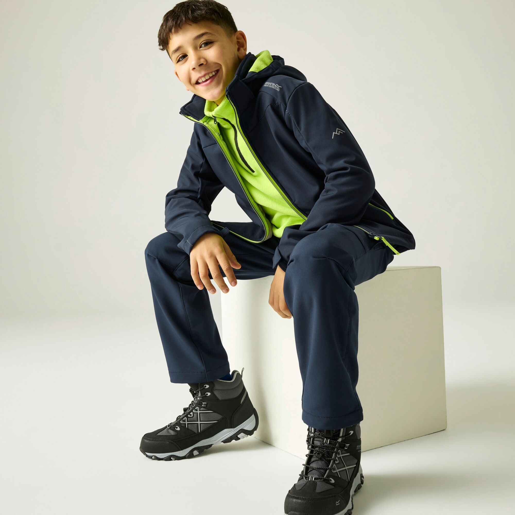 Regatta Bleu Windjacke Kinder Haydenbury - Bild 2