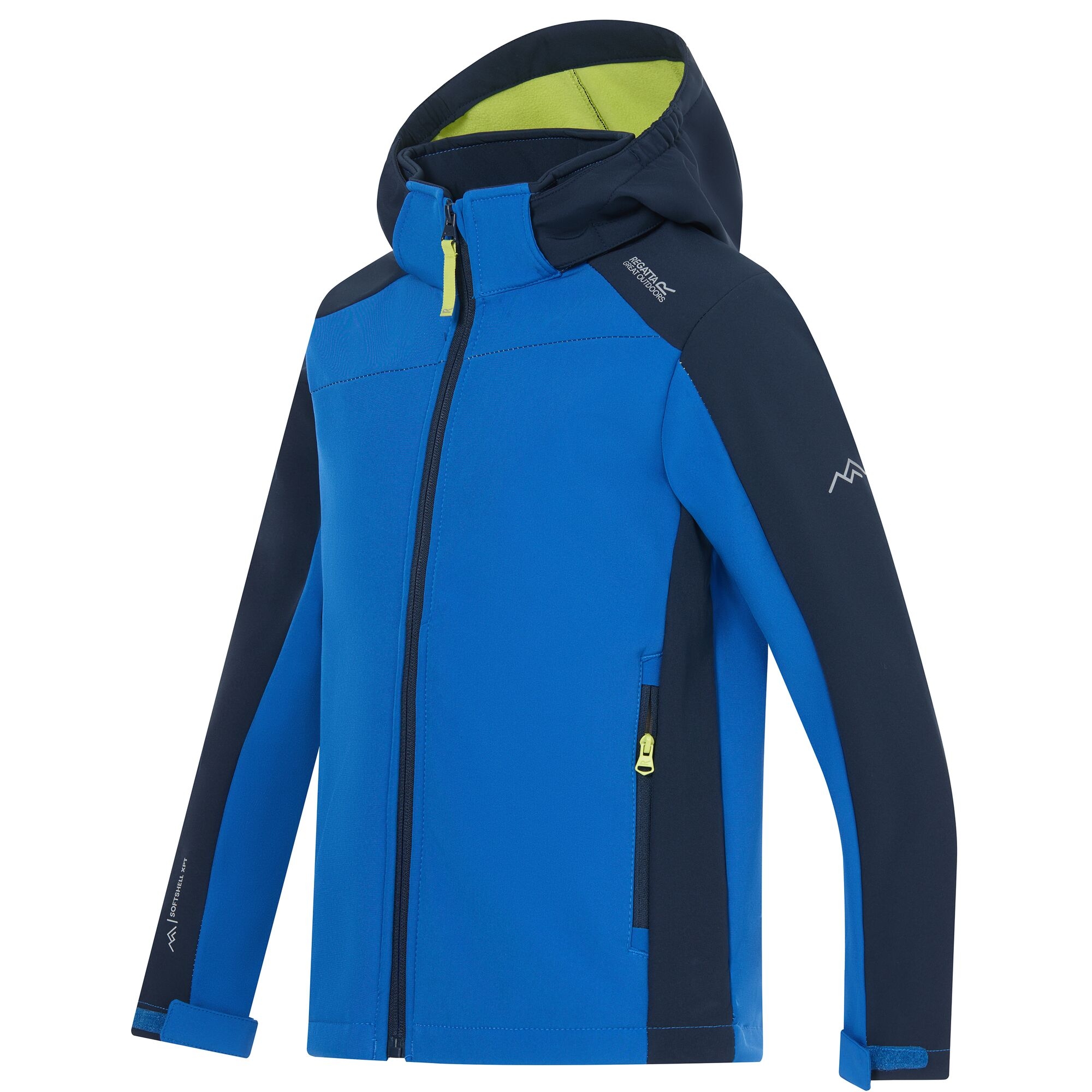 Regatta   Kurtka softshell dziecięca Haydenbury z membraną Niebieski