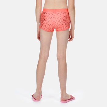 Kids' Hosanna Swim Shorts Fusion Coral Dot