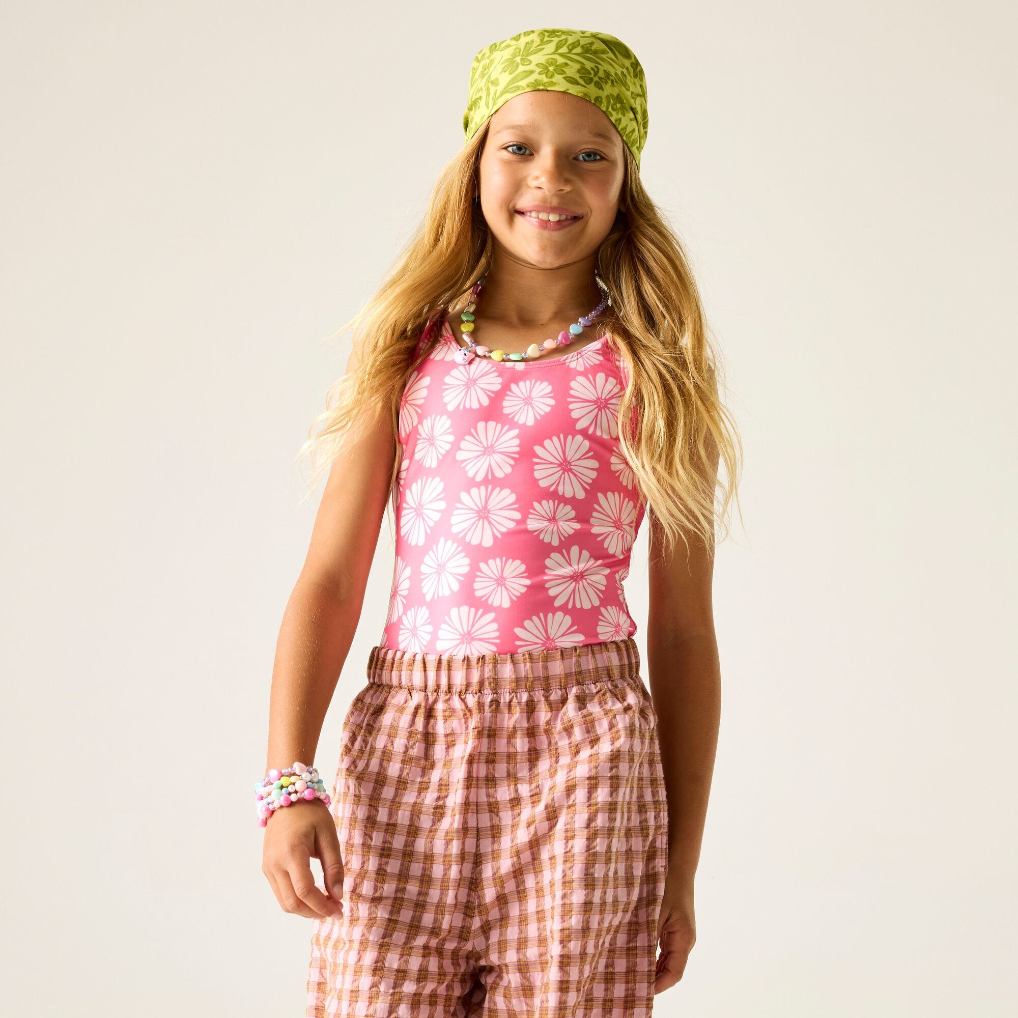 Regatta Strój kąpielowy dziecięcy jednoczęściowy Katrisse Różowy