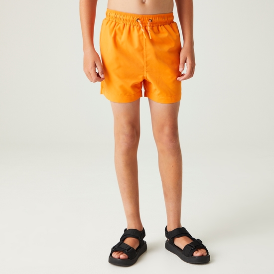 Kids' Skander III Swim Shorts Persimmon