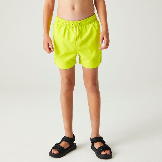 Kids' Skander III Swim Shorts Citron Lime