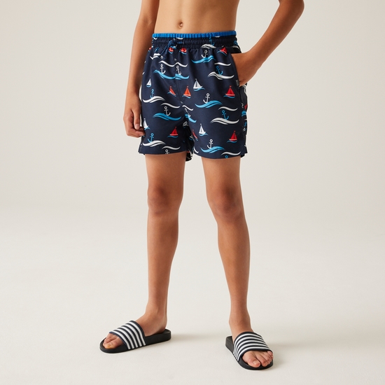 Skander III Enfant Short de bain Bleu