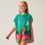 Turquoise/Tropical Leaf