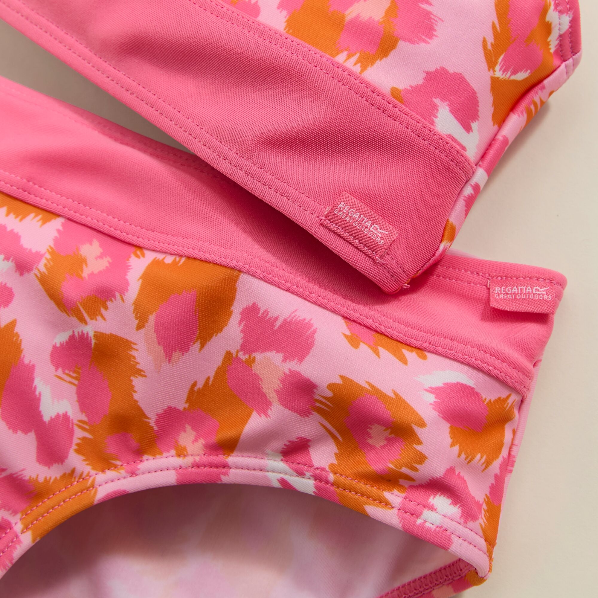 Regatta   Bikini dziecięce Dakaria III komplet Pomarańczowy