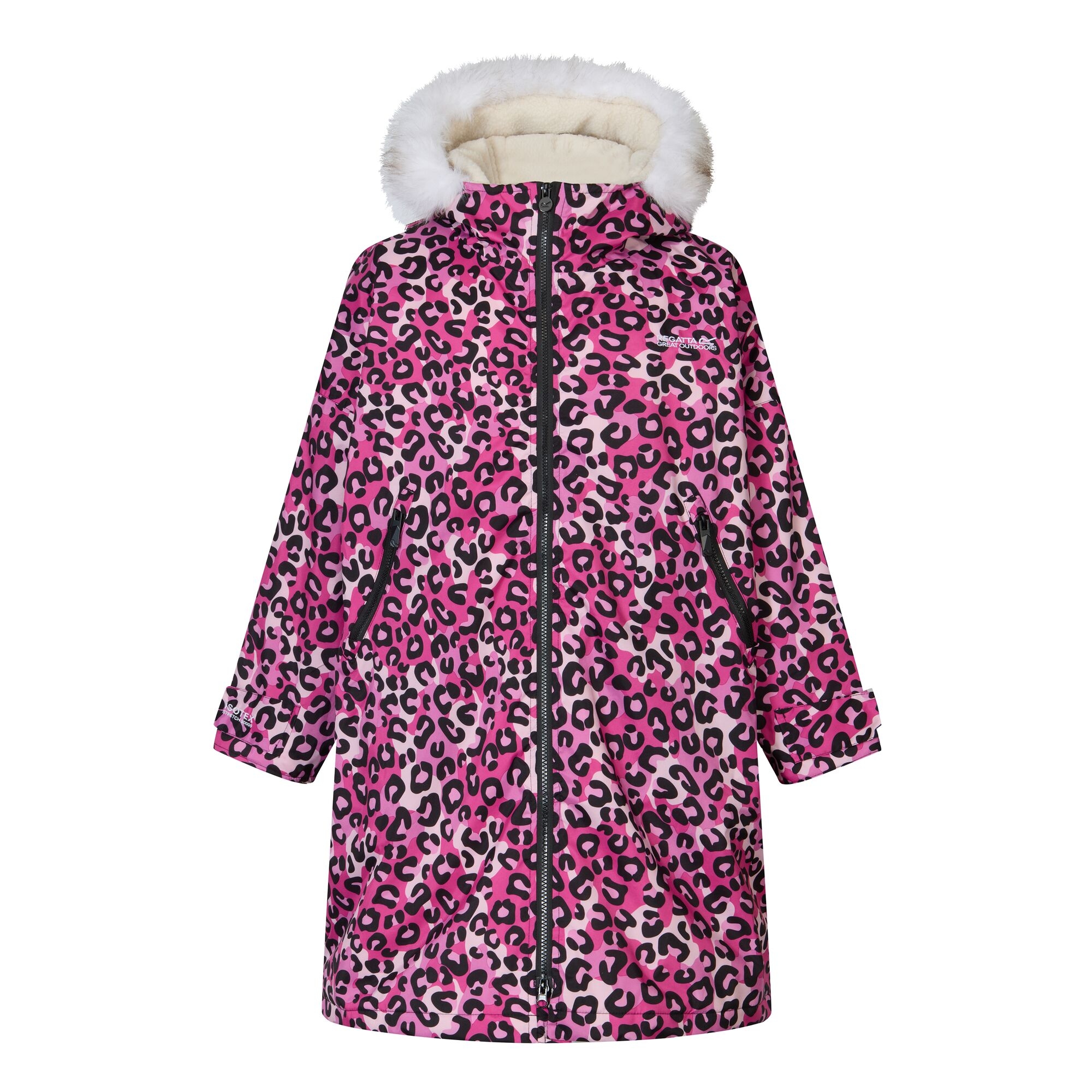 Regatta Junior Changing Robe Pro Size: 3-5 Years Unisex Kids Pink