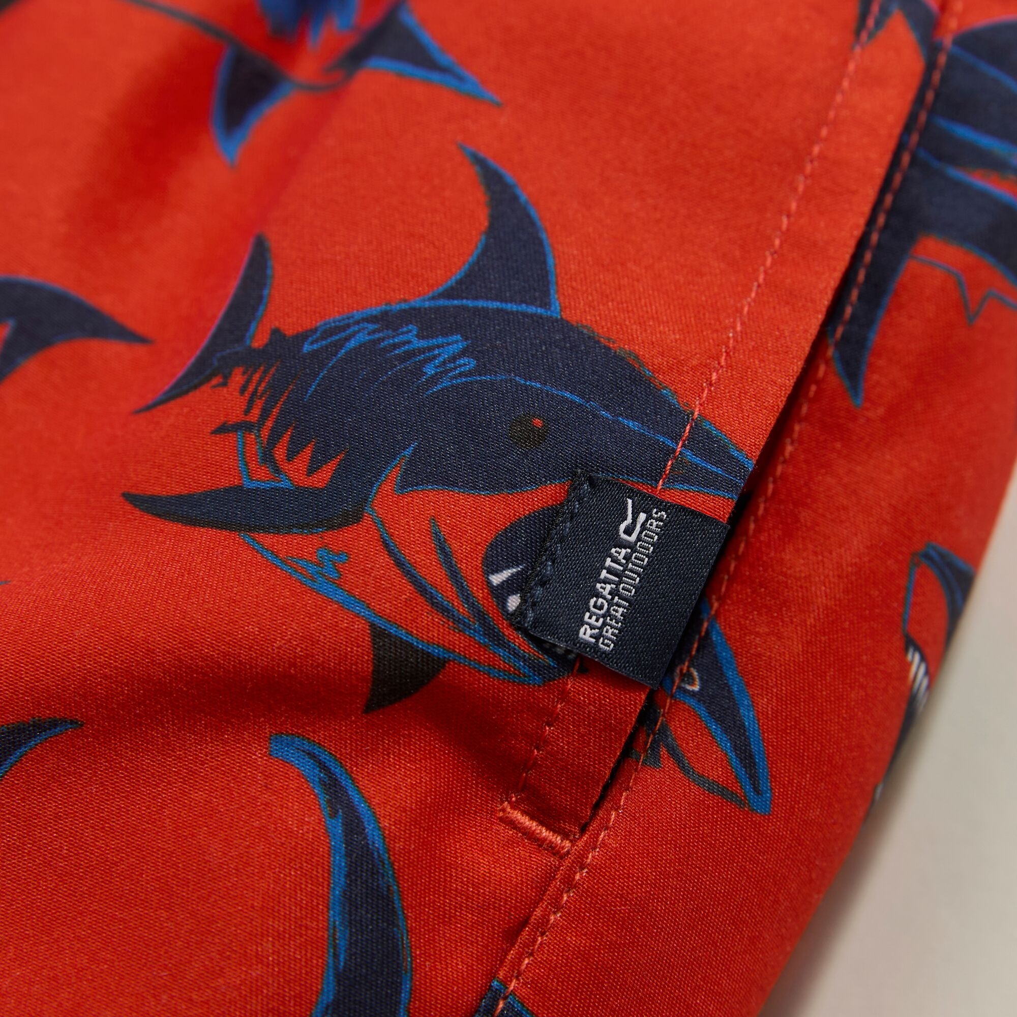 Regatta Regatta Spodenki dziecięce kąpielówki Skander Pomarańczowy