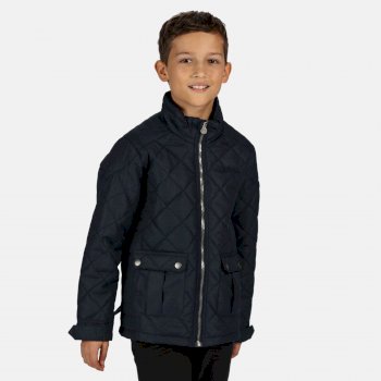 Kids' Zion Quilted Insulated Jacket Navy