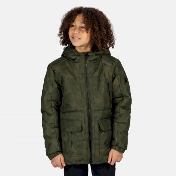 Regatta Childrens Perico Water Repellent Fabric With Thermoguard Insulation Jacket