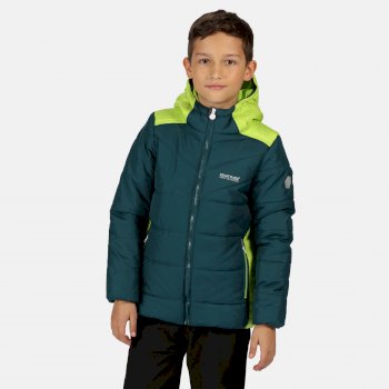 Regatta Lofthouse Iv Veste /À Capuche Junior Isolante avec Motifs R/éfl/échissants Baffled//Quilted Jackets Mixte enfant