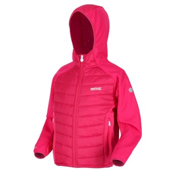 Regatta Kinder Kielder IV Leicht mit Kapuze Hybrid Outdoor Wandern Jacke