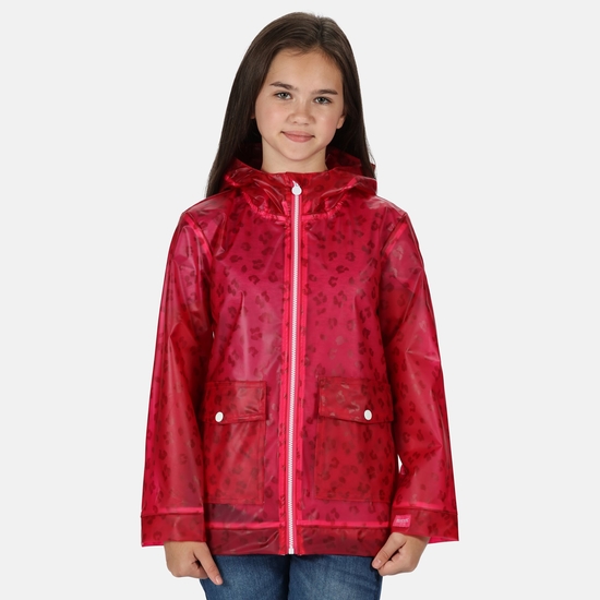 Kids' Hallow Waterproof Transparent Hooded Jacket Duchess Animal