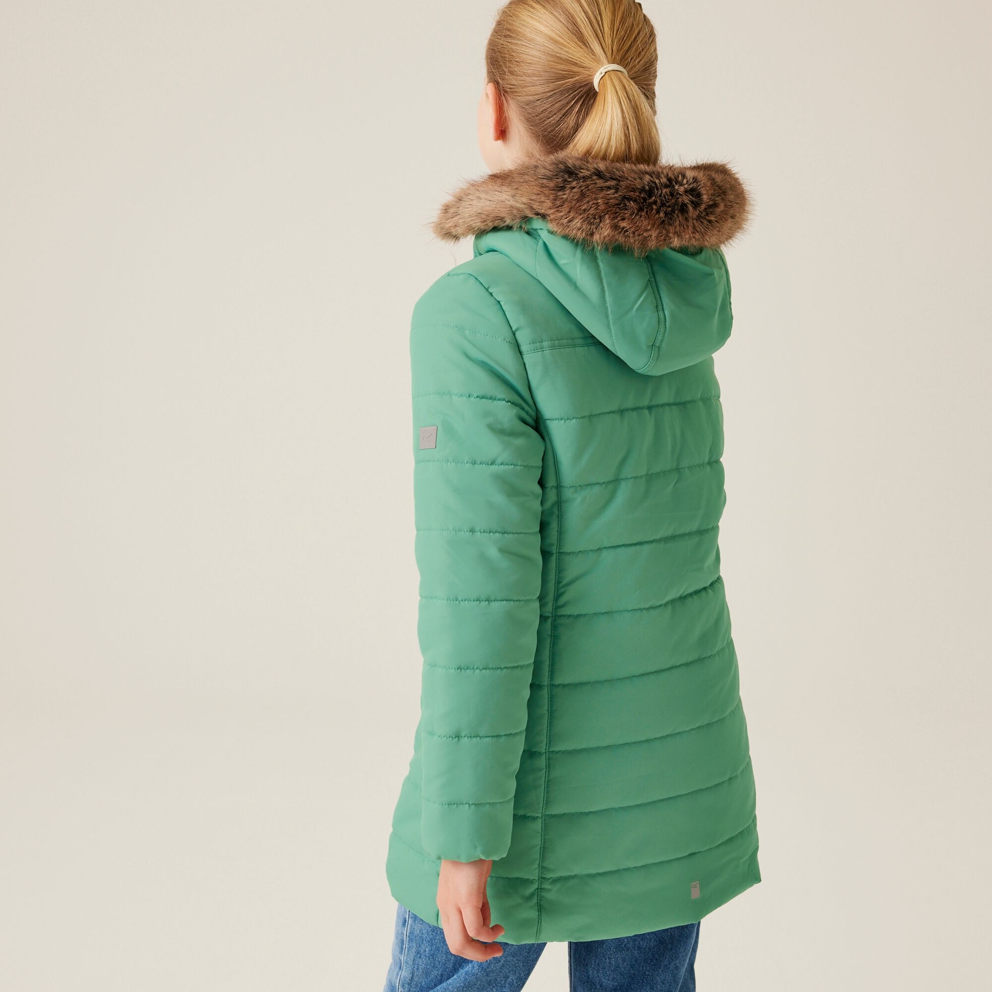 Regatta Dziecięcy płaszcz zimowy Fabrizia Zielony