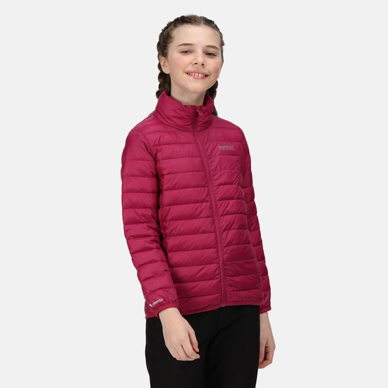Kids' Hillpack Insulated Quilted Jacket Raspberry Radience