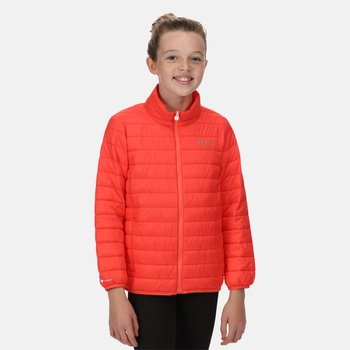 Kids' Hillpack Insulated Quilted Jacket Neon Peach