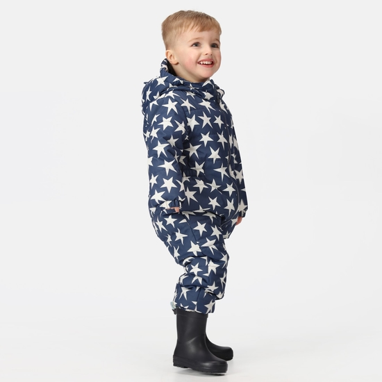 Kids' Penrose Puddle Suit Admiral Blue Star