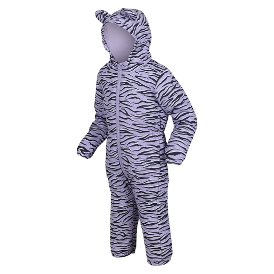 Kids' Penrose Puddle Suit Pansy Zebra