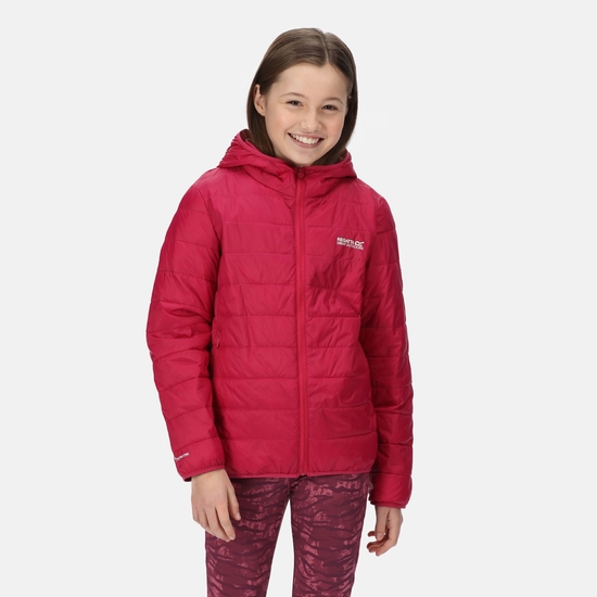 Kids' Hooded Hillpack Jacket Berry Pink
