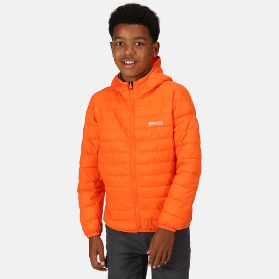 Kids' Hooded Hillpack Jacket Blaze Orange 
