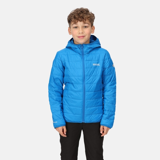 Hillpack-Jacke mit Kapuze für Jugendliche Blau