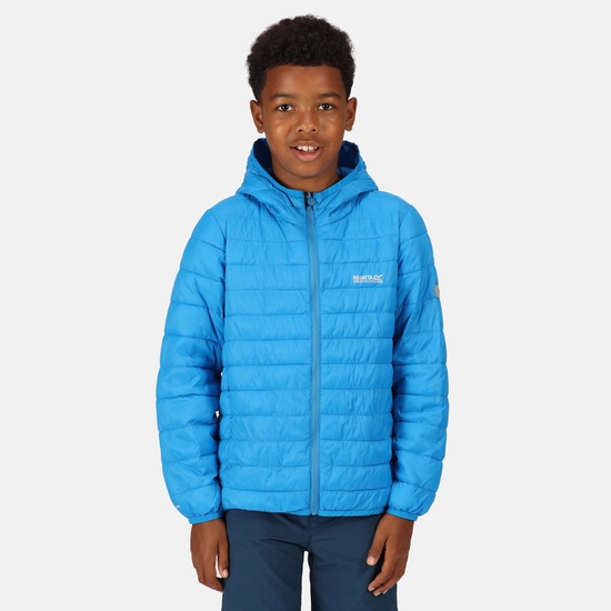 Kids' Hooded Hillpack Jacket Indigo Blue 