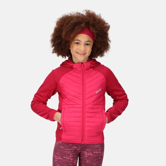 Kids' Kielder Hybrid VI Jacket Pink Potion Berry Pink