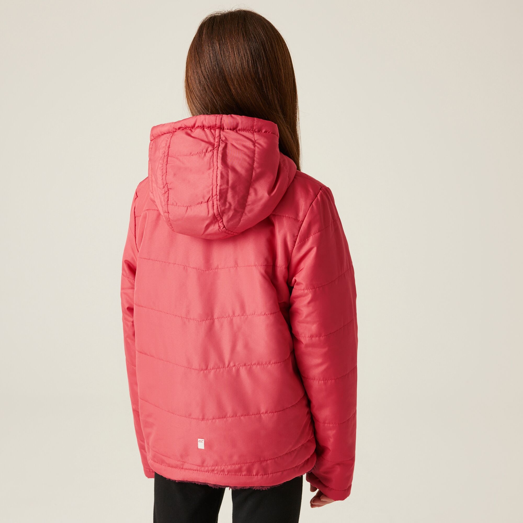 Regatta Dziecięca kurtka przejściowa dwustronna Kyrell Jasnoczerwony