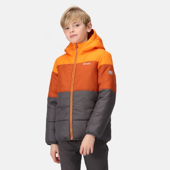 Kids' Lofthouse VII Insulated Jacket Orange Pepper Burnt Copper Ash