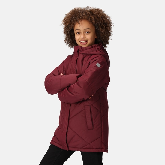 Kids' Avriella Insulated Jacket Burgundy