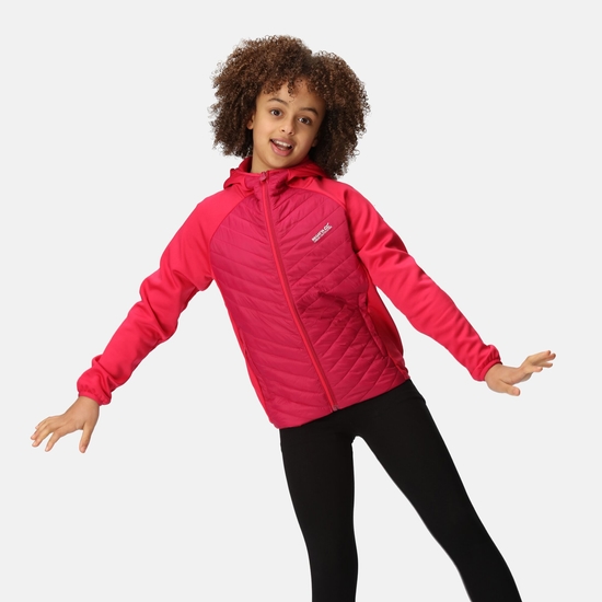 Kids' Kielder Hybrid VII Jacket Pink Potion Berry Pink