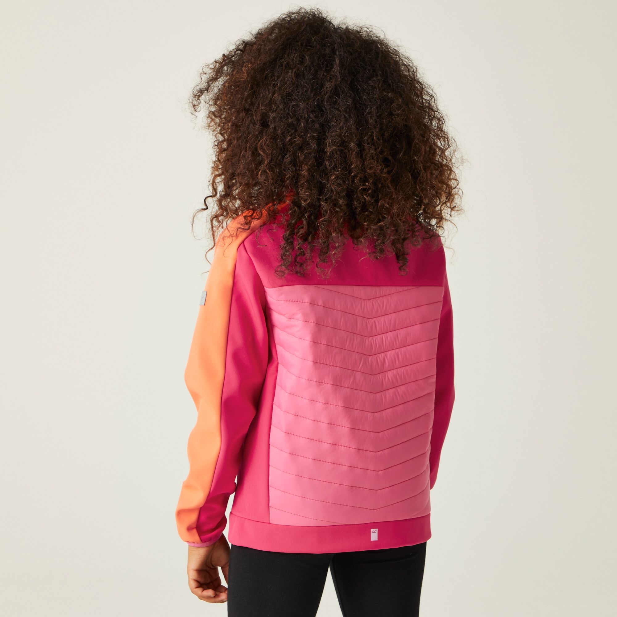 Regatta Dziecięca kurtka pikowana Brynden Różowy